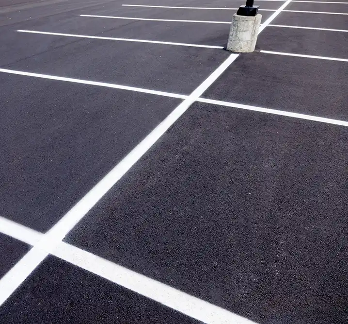 Parking lot striping in Vancouver Washington